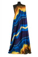 ВІСКОЗА ПОЛІРОВАНА ПРИНТ Синій Абстракції,1141564 фото #8