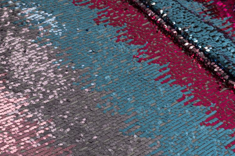 СІТКА З ПАЄТКАМИ Блакитний Візерунки,1123386