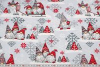 ТКАНИНА  ДЕКОРАТИВНА ПРИНТ Сірий Персонажі,1126387 фото #2