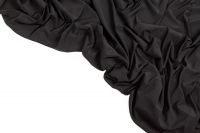 ТРИКОТАЖ КРЕП ВІСКОЗА ОДНОТОН Чорний,1104187 фото #4