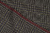 КОСТЮМНА ВОВНА МЕРИНОС ПРИНТ Хакі Клітини,1123652 фото #4