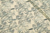 МУСЛІН ВІСКОЗА ПРИНТ Жовтий Турецькі огірки,1105238 фото #1