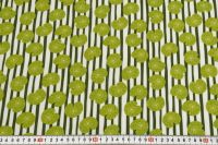 ЛЬОН ВІСКОЗА ПРИНТ Зелений Смужки,1141465 фото #2
