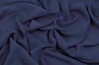КРЕП ШИФОН  СТРЕЙЧ ВІСКОЗА Синій,1086254 фото #2