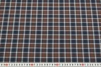 СОРОЧКОВИЙ КОТОН ПРИНТ Синій Клітини,1119990 фото #2