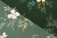 ШОВК ПРИНТ Зелений Квіти,1141908 фото #4