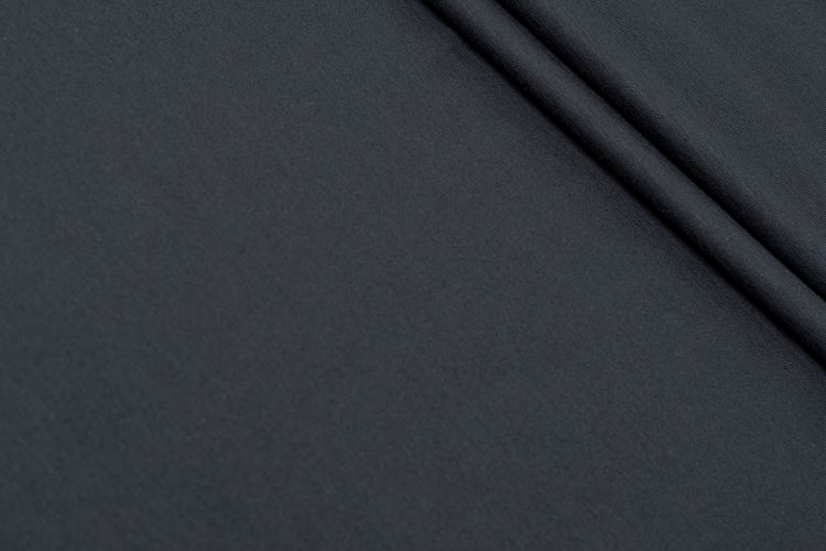 ТРИКОТАЖ БАВОВНА ОДНОТОН Чорний,1111581