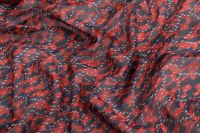 ШИФОН ПРИНТ Червоний Візерунки,0864525 фото #2