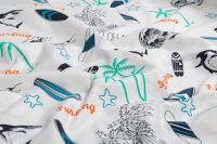 РАНФОРС ПОСТІЛЬНИЙ ПРИНТ Молочний Персонажі,0950402 фото #3