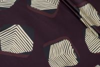 ВІСКОЗА ПОЛІРОВАНА ПРИНТ Фіолетовий Абстракції,1140239 фото #1