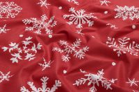 РАНФОРС ПОСТІЛЬНИЙ ПРИНТ Червоний Візерунки,0953441 фото #3