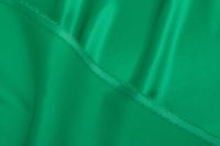 ШОВК АТЛАС СТРЕЙЧ ОДНОТОННИЙ Зелений,1102503 фото #3