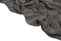 ШОВК КРЕП MIX ОДНОТОННИЙ Сірий,1124437 фото #4