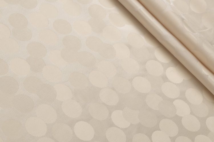 ПІДКЛАДКА ВІСКОЗНА ЖАКАРД Бежевий Горохи,0870366