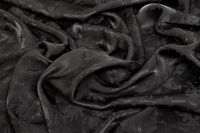 ВІСКОЗА ЖАКАРД Чорний Квіти,1126806 фото #3