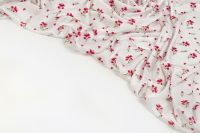 ШОВК САТИН АРМАНІ ПРИНТ Молочний Квіти,1139998 фото #6