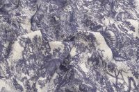 КОТОН ЖАКАРД Синій Тваринний світ,1106600 фото #3