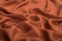 ШОВК КРЕП MIX ОДНОТОННИЙ Теракотовий,0792736 фото #2