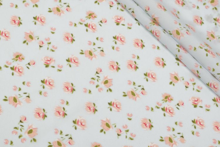 КРЕПДЕШИН ПРЕМІУМ ПРИНТ Блакитний Квіти,1131701