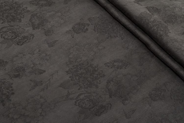 КУПРА ЖАККАРД Чорний Квіти,1126073
