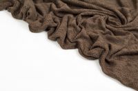 ТРИКОТАЖ КОТОН  В'ЯЗАНИЙ Коричневий,1135624 фото #6