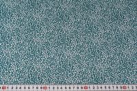 ШОВК САТИН АРМАНІ ПРИНТ Бірюзовий Горохи,0890449 фото #3