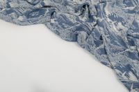 ШИФОН ВІСКОЗНИЙ ПРИНТ Синій Персонажі,1142073 фото #6