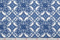 ТКАНИНА  ДЕКОРАТИВНА ПРИНТ Синій Візерунки,1108208 фото #2