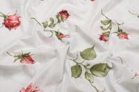 РАНФОРС ПОСТІЛЬНИЙ ПРИНТ Молочний Квіти,1107805 фото #3