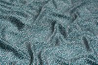 ШОВК САТИН АРМАНІ ПРИНТ Бірюзовий Горохи,0890449 фото #2