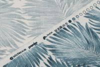 ТКАНИНА  ДЕКОРАТИВНА ПРИНТ Бірюзовий Квіти,1137499 фото #5