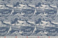 ШИФОН ВІСКОЗНИЙ ПРИНТ Синій Персонажі,1142073 фото #2