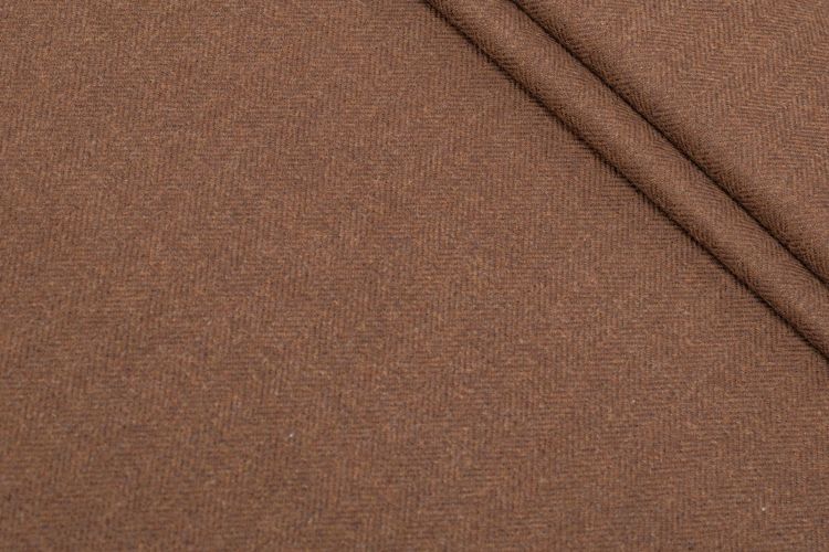СОРОЧКОВА ФЛАНЕЛЬ ОДНОТОН Коричневий Ялинка,1120125
