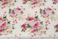 КОТОН З ВИШИВКОЮ Молочний Квіти,1141380 фото #2