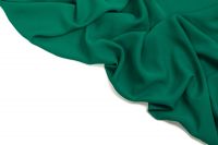 ШОВК КРЕП ОДНОТОННИЙ Зелений,1073001 фото #5