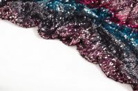 СІТКА З ПАЄТКАМИ Блакитний Візерунки,1123386 фото #5