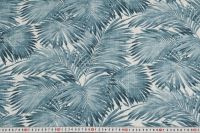 ТКАНИНА  ДЕКОРАТИВНА ПРИНТ Бірюзовий Квіти,1137499 фото #2