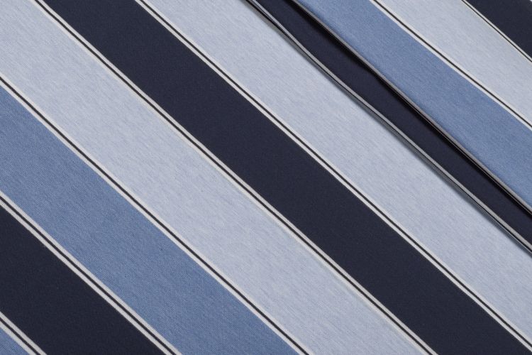 ТРИКОТАЖ ПІКЕ NAVIGARE Синій Смужки,1107393