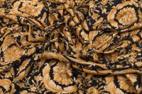 ШОВК САТИН АРМАНІ ПРИНТ Чорний Візерунки,1128848 фото #3