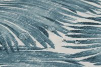 ТКАНИНА  ДЕКОРАТИВНА ПРИНТ Бірюзовий Квіти,1137499 фото #3