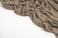 ТРИКОТАЖ КОТОН  В'ЯЗАНИЙ Коричневий,1135655 фото #6