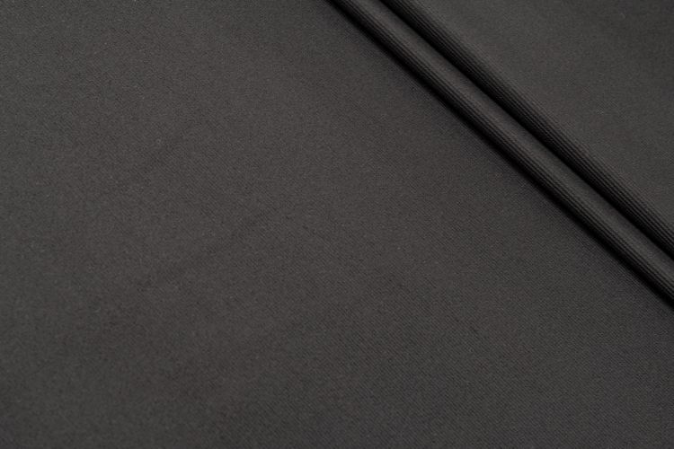 ТРИКОТАЖ СПОРТ РУБЧИК Чорний Рубчик,1098349