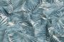 ТКАНИНА  ДЕКОРАТИВНА ПРИНТ  Бірюзовий Квіти,1137499 фото #4