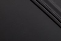 ШОВК ШИФОН СТРЕЙЧ ОДНОТОННИЙ Чорний,1107409 фото #1