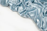 САТИН ОДНОТОННИЙ GLORIA Блакитний,1118207 фото #4