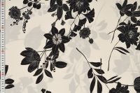 ВІСКОЗА ПОЛІРОВАНА ПРИНТ Молочний Квіти,1104491 фото #3