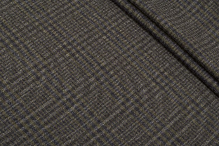 КОСТЮМНА ВОВНА МЕРИНОС ПРИНТ Хакі Клітини,1123652